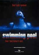 Swimming Pool - Der Tod feiert mit - German Movie Poster (xs thumbnail)