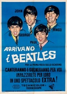 The Beatles Come to Town - Italian Movie Poster (xs thumbnail)