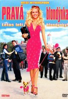 Legally Blonde - Czech DVD movie cover (xs thumbnail)
