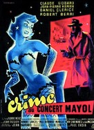 Crime au Concert Mayol - French Movie Poster (xs thumbnail)