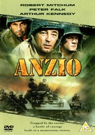 Lo Sbarco di Anzio - British DVD movie cover (xs thumbnail)