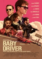Baby Driver - German Movie Poster (xs thumbnail)