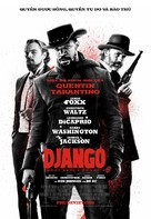 Django Unchained - Vietnamese Movie Poster (xs thumbnail)