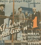 Public Hero #1 - Spanish Movie Poster (xs thumbnail)