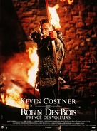 Robin Hood: Prince of Thieves - French Movie Poster (xs thumbnail)
