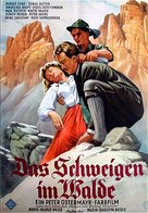 Das Schweigen im Walde - German Movie Poster (xs thumbnail)