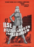 Ilsa the Tigress of Siberia - Danish Movie Poster (xs thumbnail)