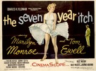 The Seven Year Itch - British Movie Poster (xs thumbnail)
