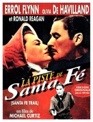 Santa Fe Trail - French Re-release movie poster (xs thumbnail)