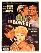 The Bowery - French Movie Poster (xs thumbnail)
