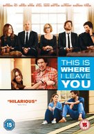 This Is Where I Leave You - British DVD movie cover (xs thumbnail)