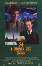 84 Charing Cross Road - Video release movie poster (xs thumbnail)