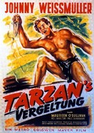 Tarzan and His Mate - German Movie Poster (xs thumbnail)
