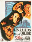 The Grapes of Wrath - French Movie Poster (xs thumbnail)