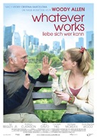 Whatever Works - German Movie Poster (xs thumbnail)