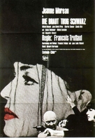 La mari&eacute;e &eacute;tait en noir - German Movie Poster (xs thumbnail)