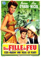 The Redhead from Wyoming - Belgian Movie Poster (xs thumbnail)