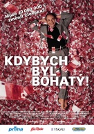 Ah! Si j&#039;&eacute;tais riche - Czech Movie Poster (xs thumbnail)