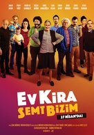 Ev Kira Semt Bizim - Turkish Movie Poster (xs thumbnail)