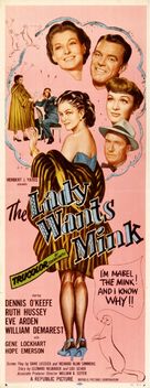 The Lady Wants Mink - Movie Poster (xs thumbnail)
