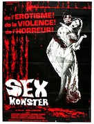 Las luchadoras vs el robot asesino - French Movie Poster (xs thumbnail)