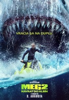 Meg 2: The Trench - Slovak Movie Poster (xs thumbnail)
