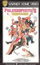 Police Academy 5: Assignment: Miami Beach - Finnish VHS movie cover (xs thumbnail)