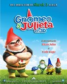 Gnomeo &amp; Juliet - Mexican Movie Poster (xs thumbnail)