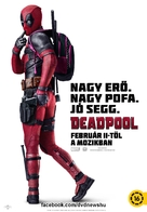 Deadpool - Hungarian Movie Poster (xs thumbnail)