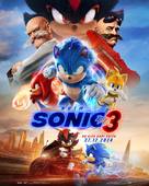 Sonic the Hedgehog 3 - Vietnamese Movie Poster (xs thumbnail)