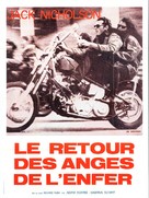 Hells Angels on Wheels - French Movie Poster (xs thumbnail)