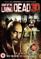 Night of the Living Dead 3D - British DVD movie cover (xs thumbnail)