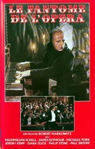 The Phantom of the Opera - French VHS movie cover (xs thumbnail)