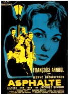 Asphalte - French Movie Poster (xs thumbnail)