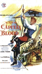 El hijo del capit&aacute;n Blood - Spanish Movie Poster (xs thumbnail)