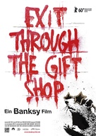 Exit Through the Gift Shop - German Movie Poster (xs thumbnail)