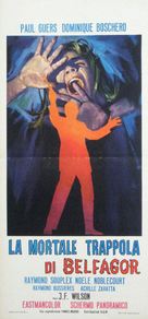 La mal&eacute;diction de Belph&eacute;gor - Italian Movie Poster (xs thumbnail)
