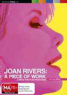 Joan Rivers: A Piece of Work - Australian DVD movie cover (xs thumbnail)