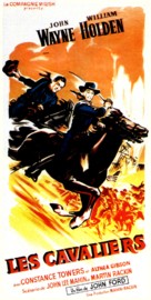 The Horse Soldiers - French Movie Poster (xs thumbnail)