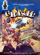 Crash! - Danish Movie Poster (xs thumbnail)