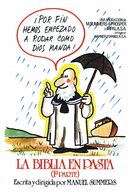 La biblia en pasta - Spanish Movie Poster (xs thumbnail)