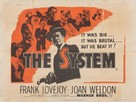 The System - British Movie Poster (xs thumbnail)