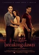 The Twilight Saga: Breaking Dawn - Part 1 - Italian Movie Poster (xs thumbnail)