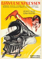 The Black Diamond Express - Swedish Movie Poster (xs thumbnail)
