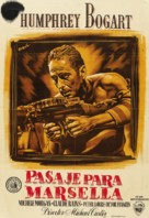 Passage to Marseille - Spanish Movie Poster (xs thumbnail)