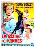 La soif des hommes - Belgian Movie Poster (xs thumbnail)