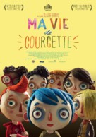 Ma vie de courgette - Belgian Movie Poster (xs thumbnail)