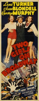 Two Girls on Broadway - Movie Poster (xs thumbnail)