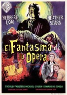 The Phantom of the Opera - Spanish Movie Poster (xs thumbnail)