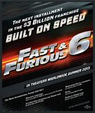 Fast &amp; Furious 6 - Movie Poster (xs thumbnail)
